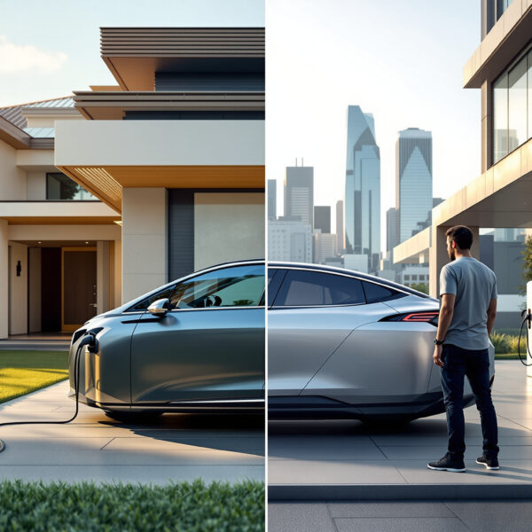 Voiture électrique : Coût réel de la recharge à domicile vs borne publique