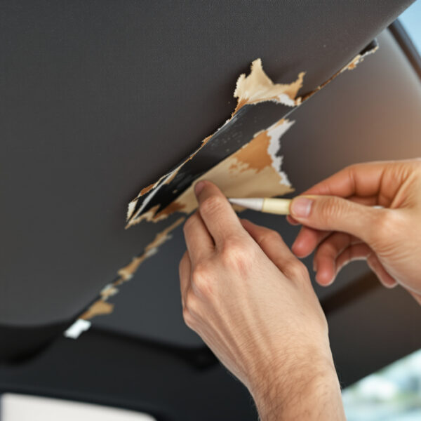 Comment réparer un ciel de toit qui se décolle sans tout démonter