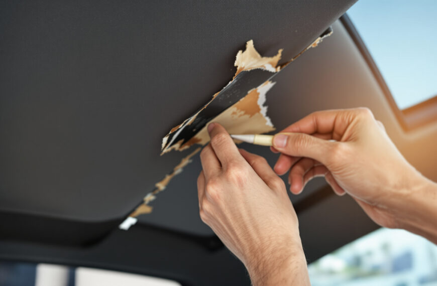 apprenez à réparer un ciel de toit qui se décolle facilement et rapidement sans avoir à tout démonter. suivez nos conseils pratiques pour une réparation efficace et durable.