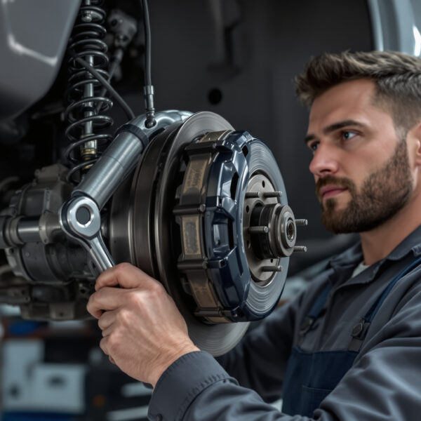 Frein à main détendu ou bloqué : Réglage du câble et étriers arrière