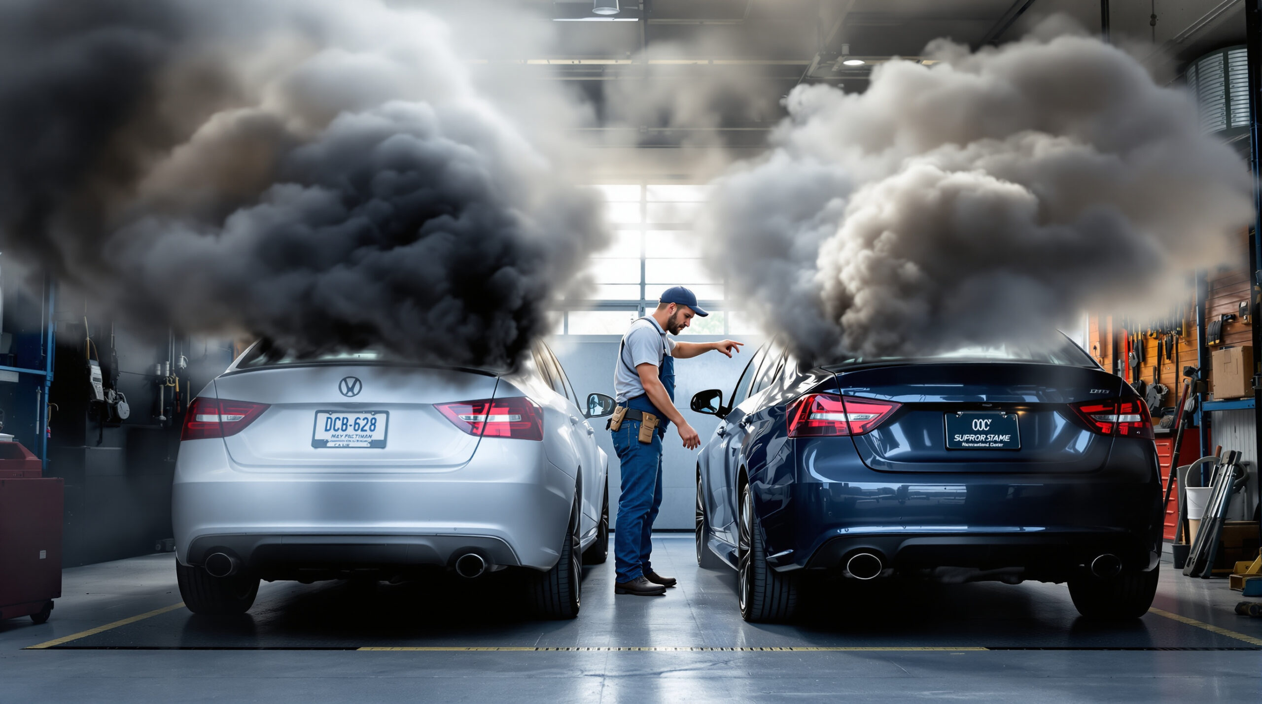 découvrez comment diagnostiquer efficacement la fumée blanche ou noire à l'échappement de votre véhicule diesel ou essence. conseils et solutions pour identifier l'origine du problème et préserver la performance de votre moteur.