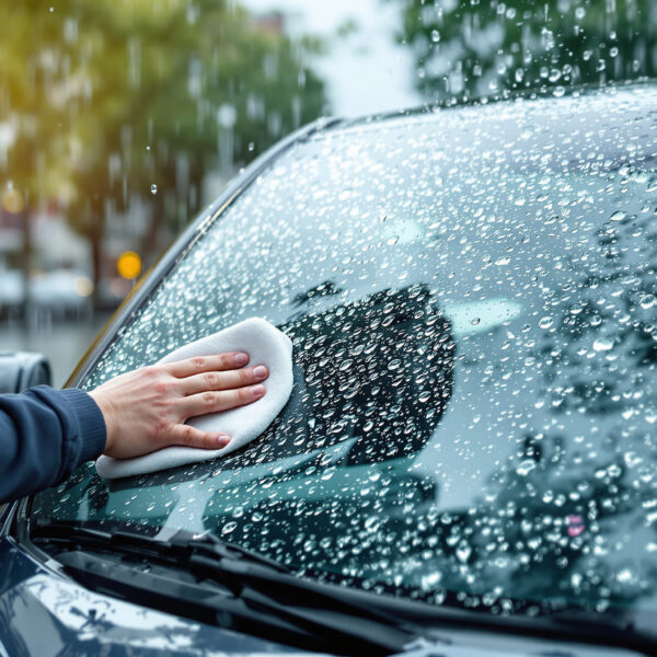 Produit anti-pluie pour pare-brise (Rain X) : Avis et application