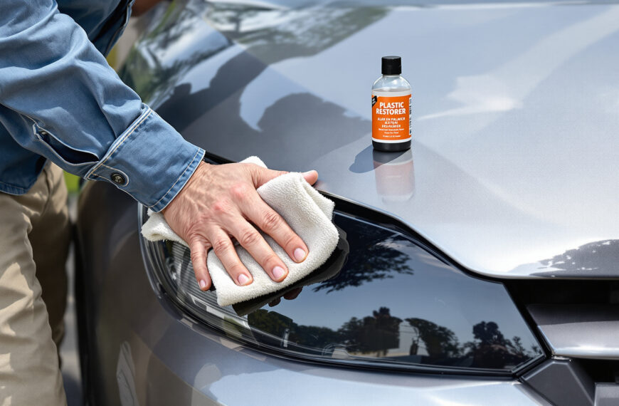 découvrez comment redonner vie à vos pare-chocs blanchis grâce à notre rénovateur pour plastiques extérieurs, facile d'application et durable.