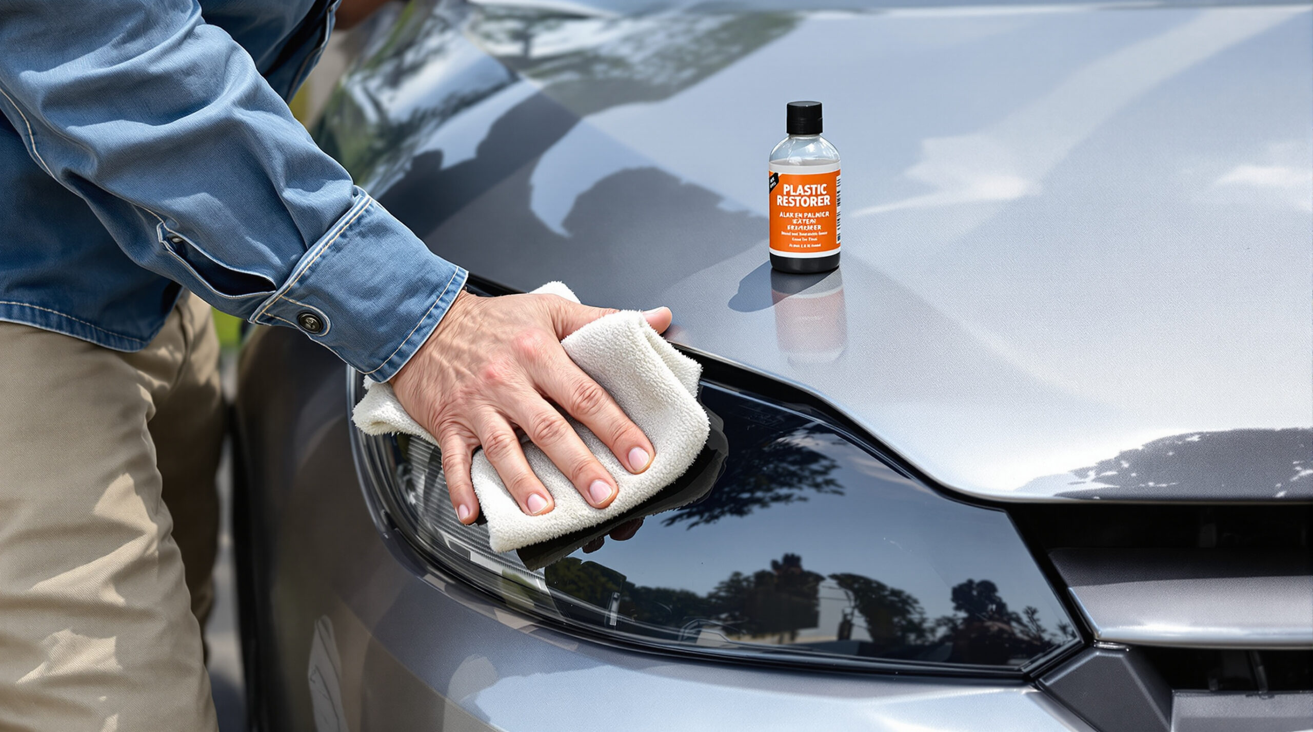 découvrez comment redonner vie à vos pare-chocs blanchis grâce à notre rénovateur pour plastiques extérieurs, facile d'application et durable.