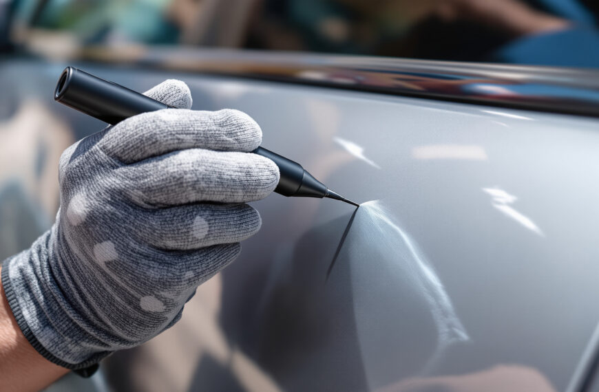 découvrez comment appliquer proprement un stylo retouche peinture pour réparer facilement les petites rayures et imperfections sur votre voiture.