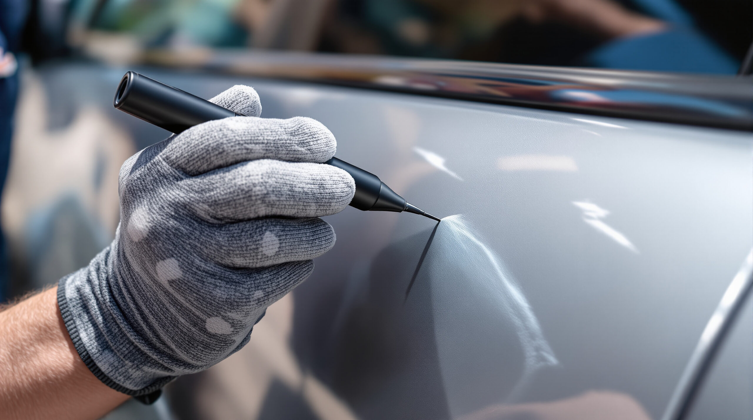 découvrez comment appliquer proprement un stylo retouche peinture pour réparer facilement les petites rayures et imperfections sur votre voiture.