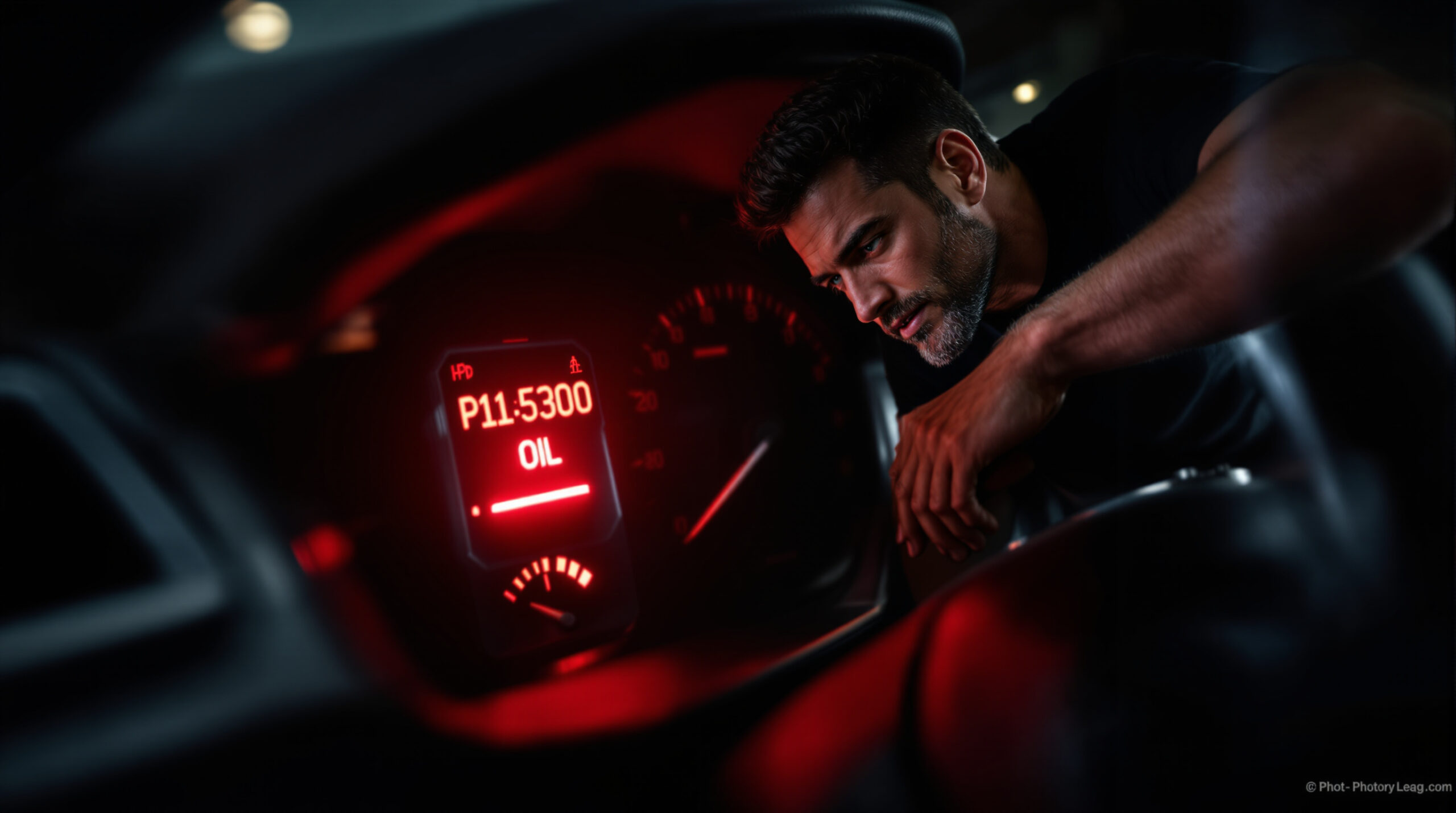 voyant pression d'huile rouge allumé ? arrêtez immédiatement votre véhicule et vérifiez la pompe à huile pour éviter des dommages moteur graves.