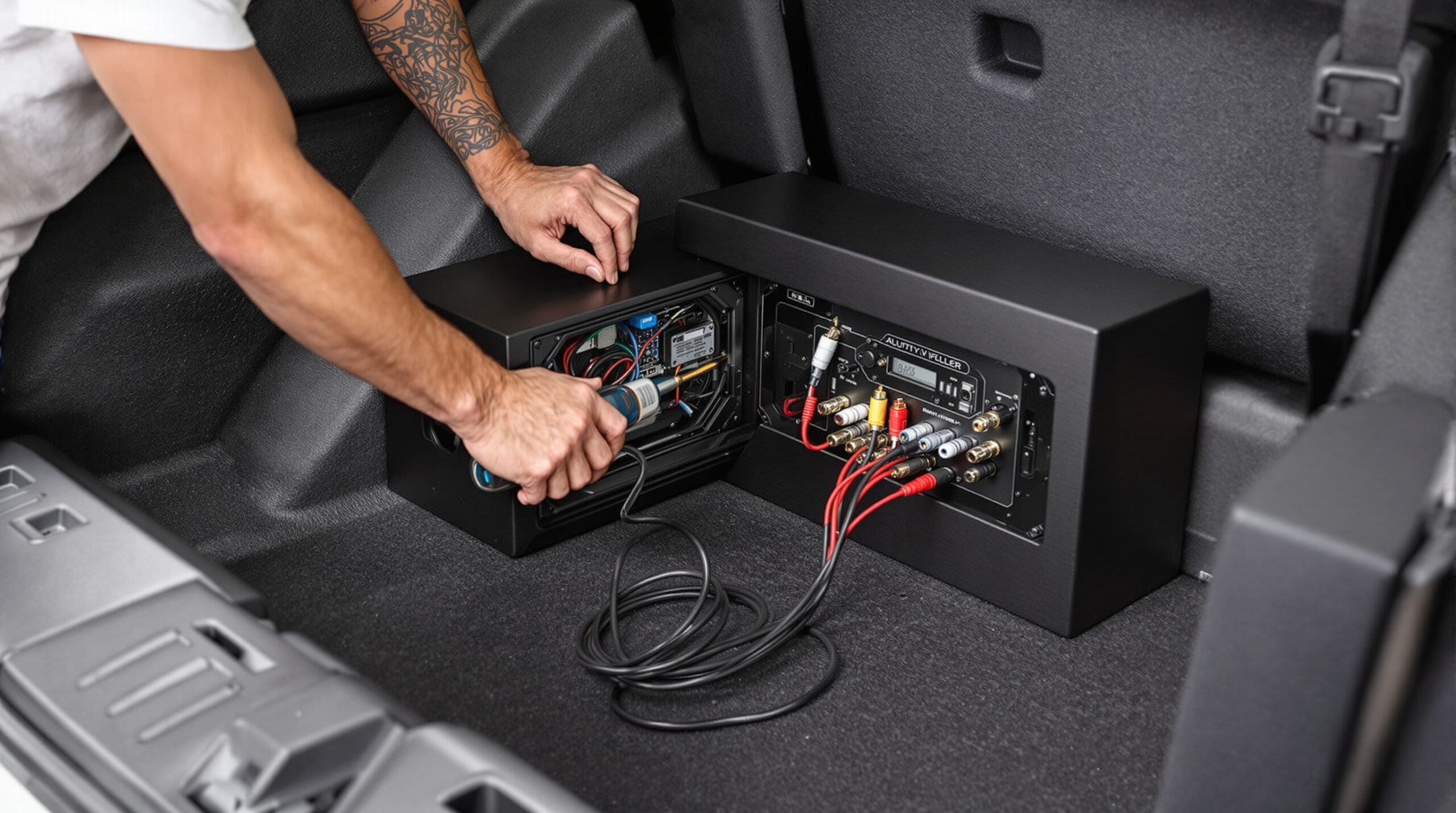 découvrez comment brancher facilement un caisson de basse actif ou passif dans votre voiture pour améliorer la qualité sonore de votre système audio automobile.