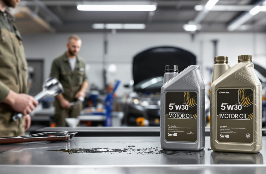 découvrez comment choisir entre l'huile moteur 5w30 et 5w40 pour votre vidange afin d'assurer une protection optimale et une performance adaptée à votre véhicule.