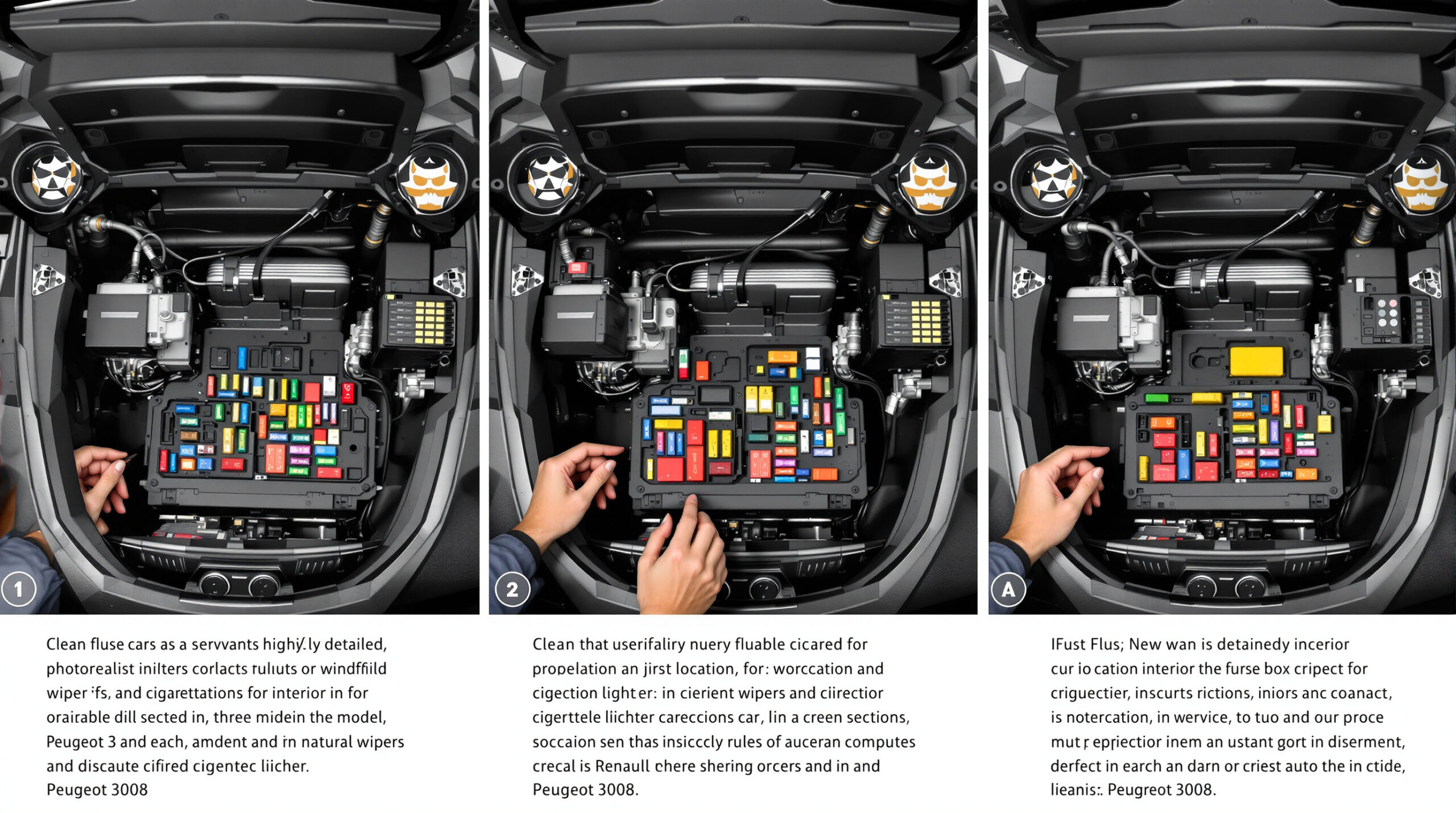 découvrez où trouver facilement les fusibles pour essuie-glace et allume-cigare sur les modèles clio 3, peugeot 206 et 3008. guide pratique pour localiser et remplacer ces fusibles rapidement.